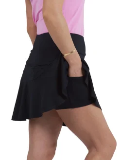 IBKUL Skorts & Dresses|Solid Flounce Skort (16.25