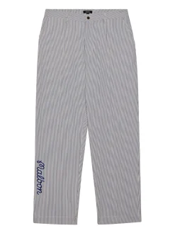 Malbon Pants|Cannes Pleated Trouser - Blue