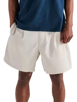 Malbon Shorts|Classic Pleated Short - Sand