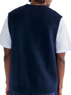 Malbon Vests|Domenica Vest - Navy