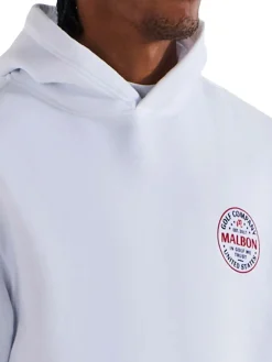Malbon Jumpers|Eagle Buckets Hoodie - White