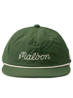Malbon Caps|Evergreen Script Rope Hat