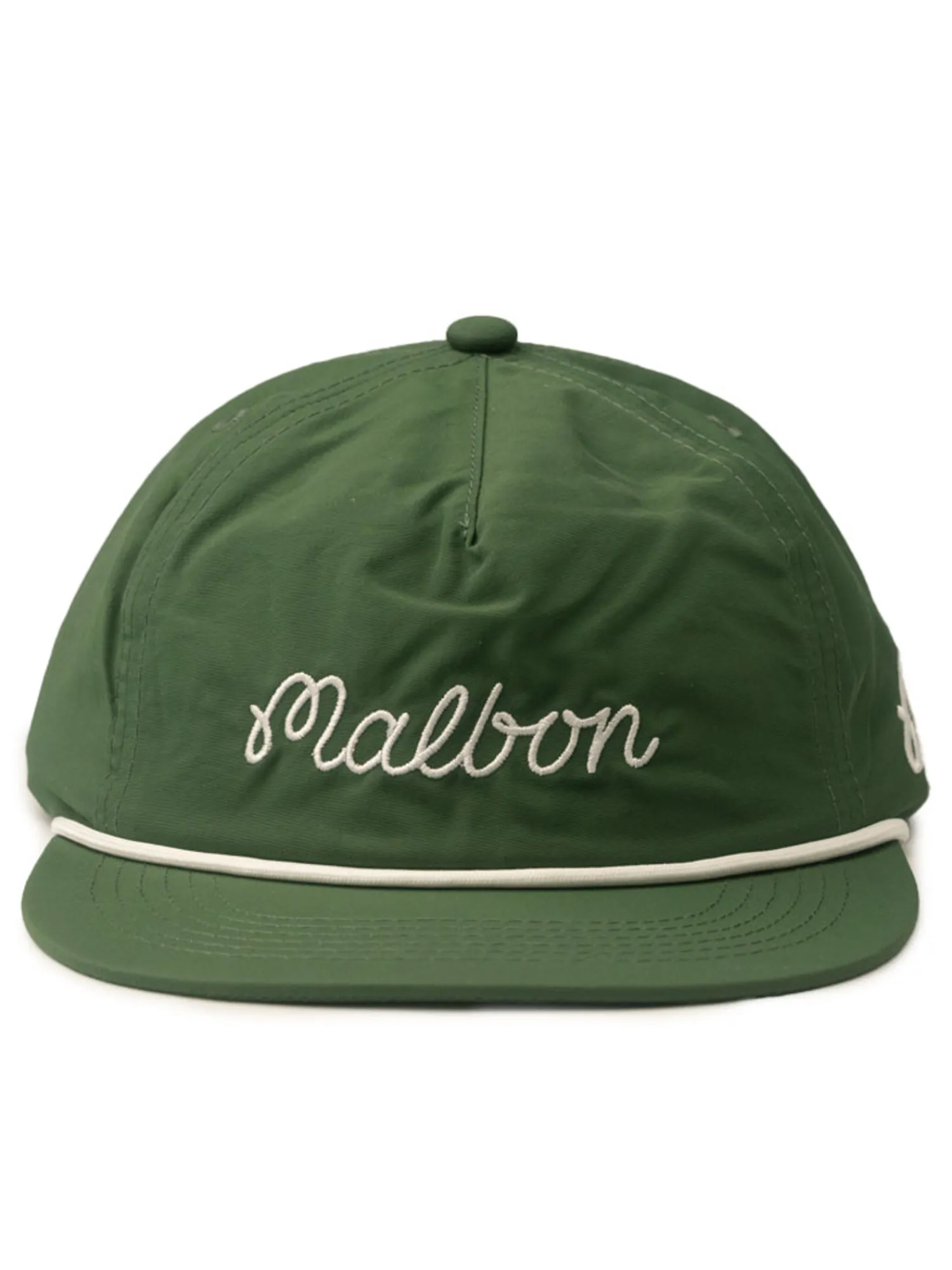 Malbon Caps|Evergreen Script Rope Hat
