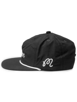 Malbon Caps|Evergreen Script Rope Hat