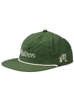 Malbon Caps|Evergreen Script Rope Hat