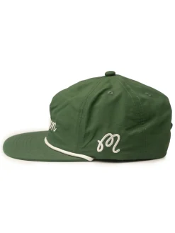 Malbon Caps|Evergreen Script Rope Hat
