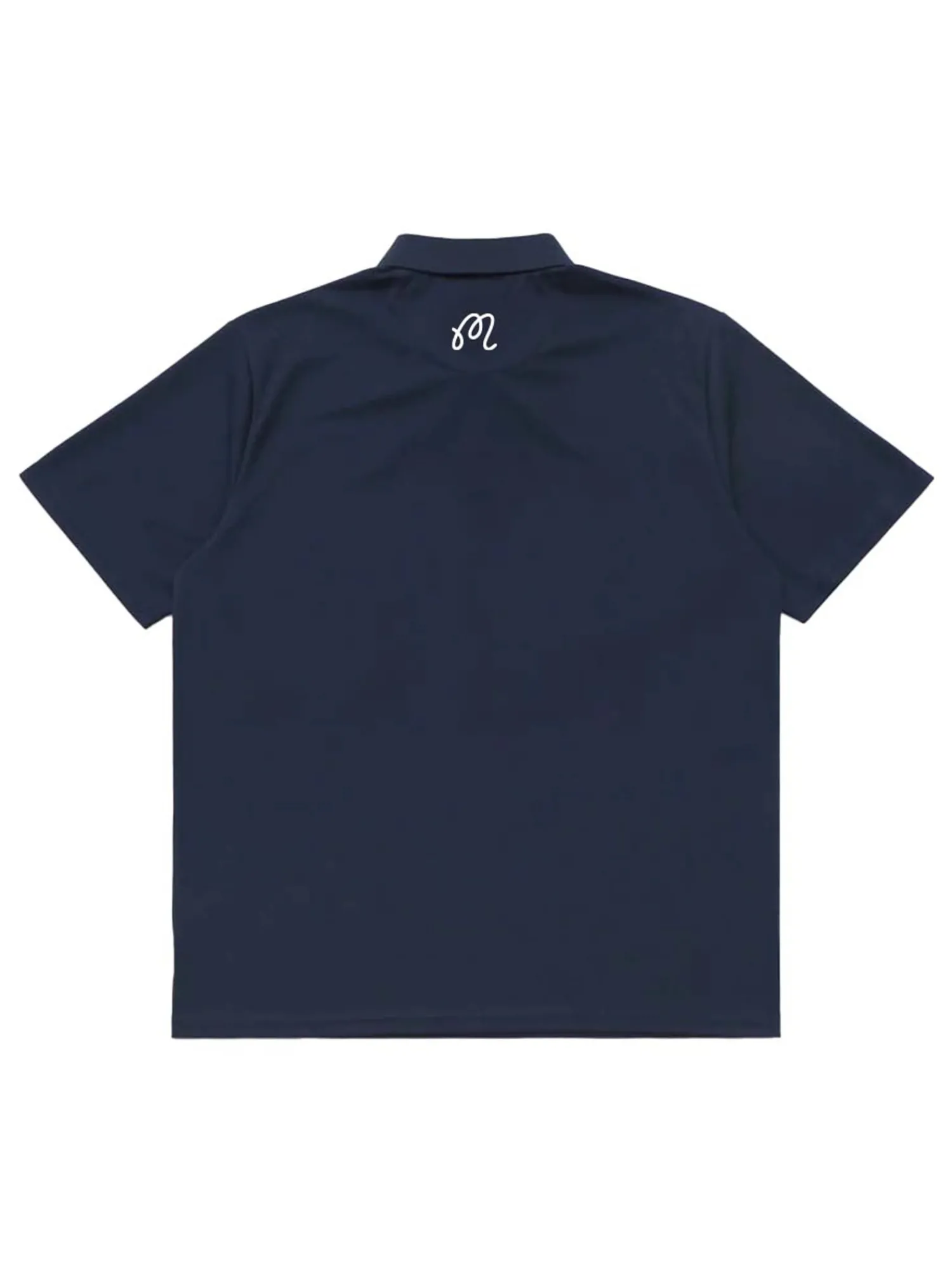 Malbon Shirts|Evergreen Tiger Buckets Performance Pique Polo - Navy