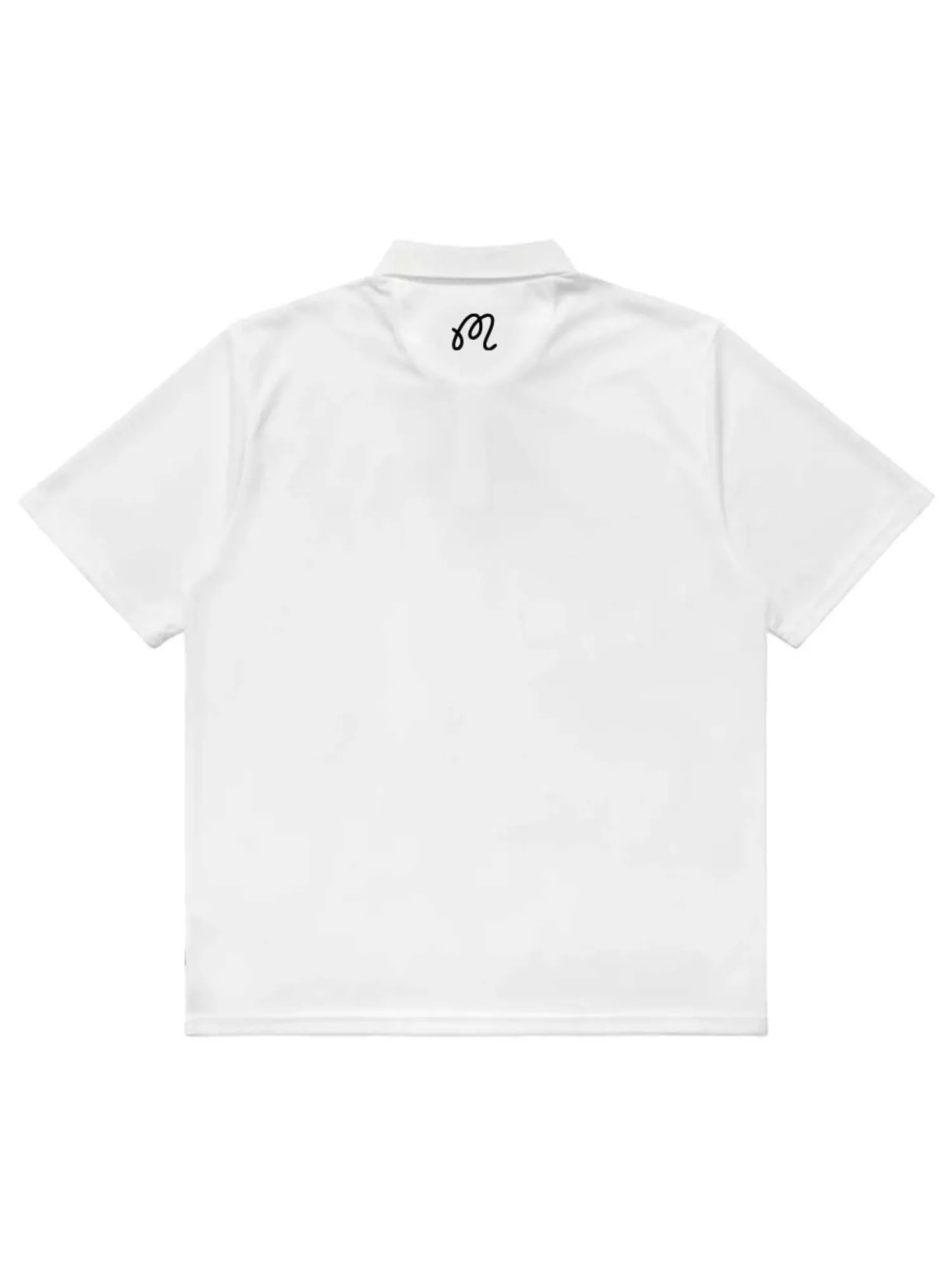 Malbon Shirts|Evergreen Tiger Buckets Performance Pique Polo - White