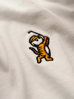 Malbon Shirts|Evergreen Tiger Buckets Tee - White