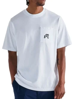Malbon Shirts|Gelato Stand Pocket T-Shirt - White