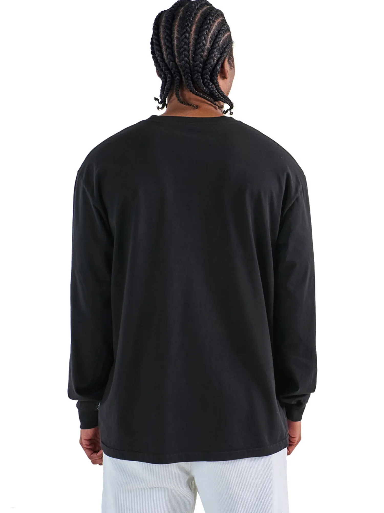 Malbon Shirts|Gorse Long Sleeve Tee - Black