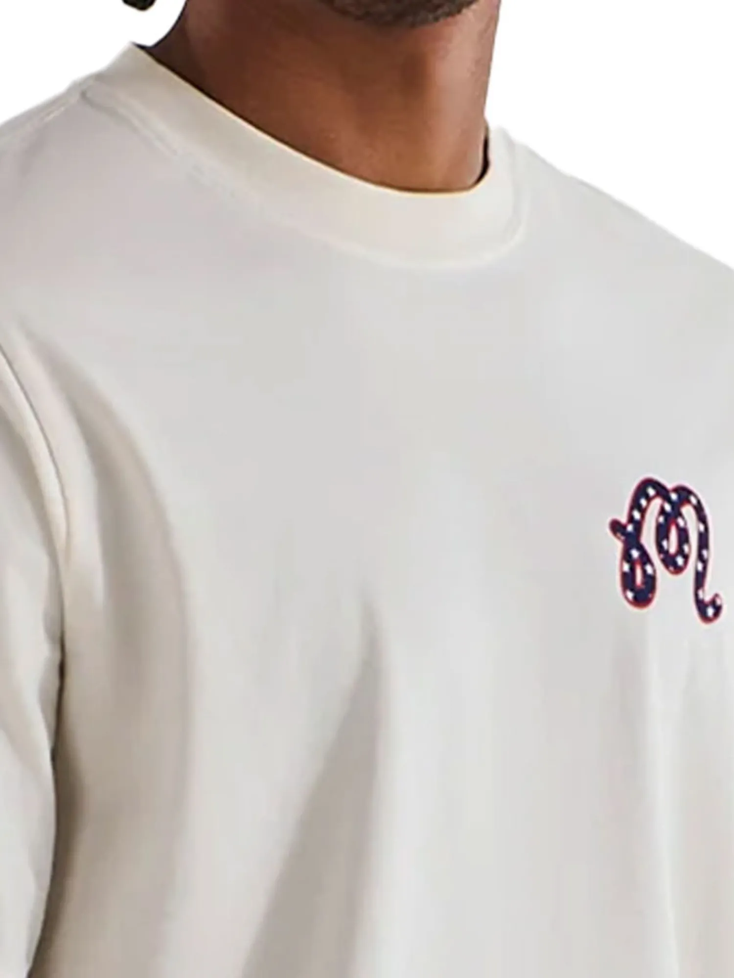 Malbon Shirts|In Golf We Trust Short Sleeve Tee - Natural