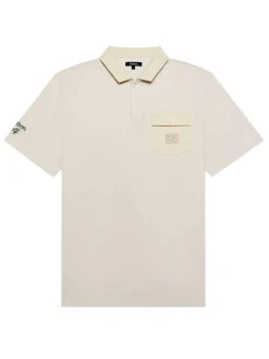 Malbon Shirts|Jovis Solid Polo - Ivory