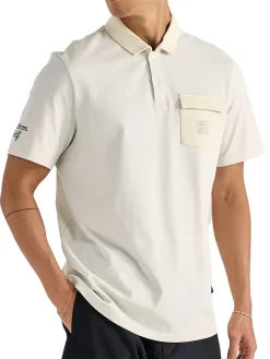 Malbon Shirts|Jovis Solid Polo - Ivory