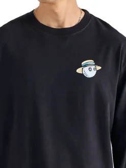 Malbon Shirts|Marina LS Tee - Black