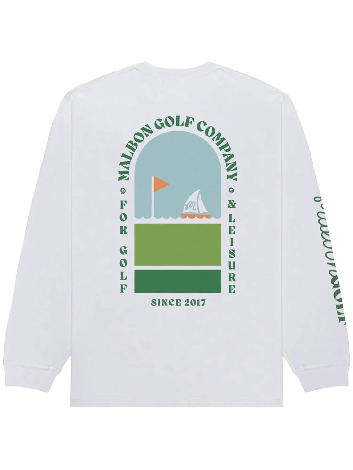 Malbon Shirts|Marina LS Tee - White