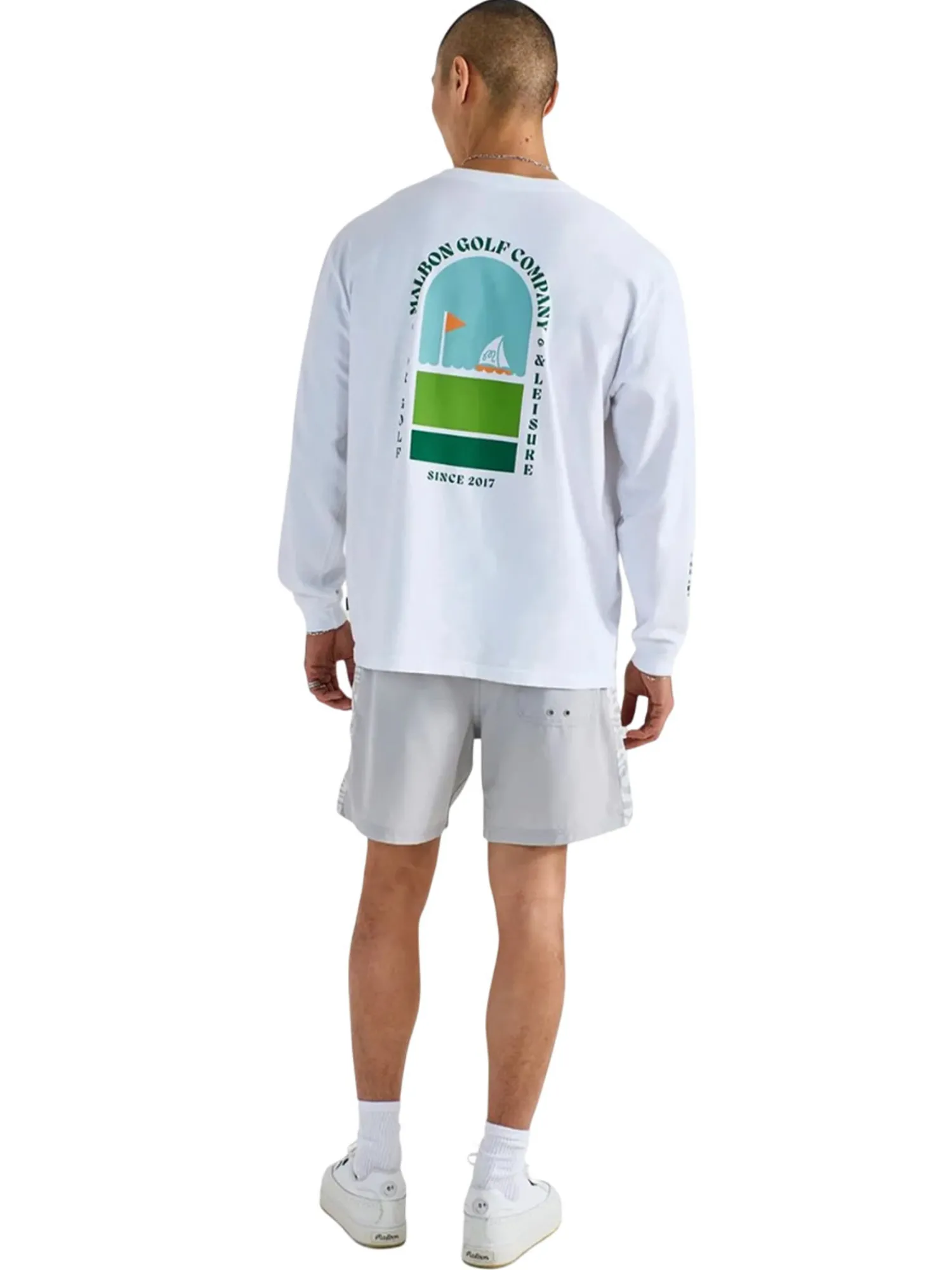 Malbon Shirts|Marina LS Tee - White