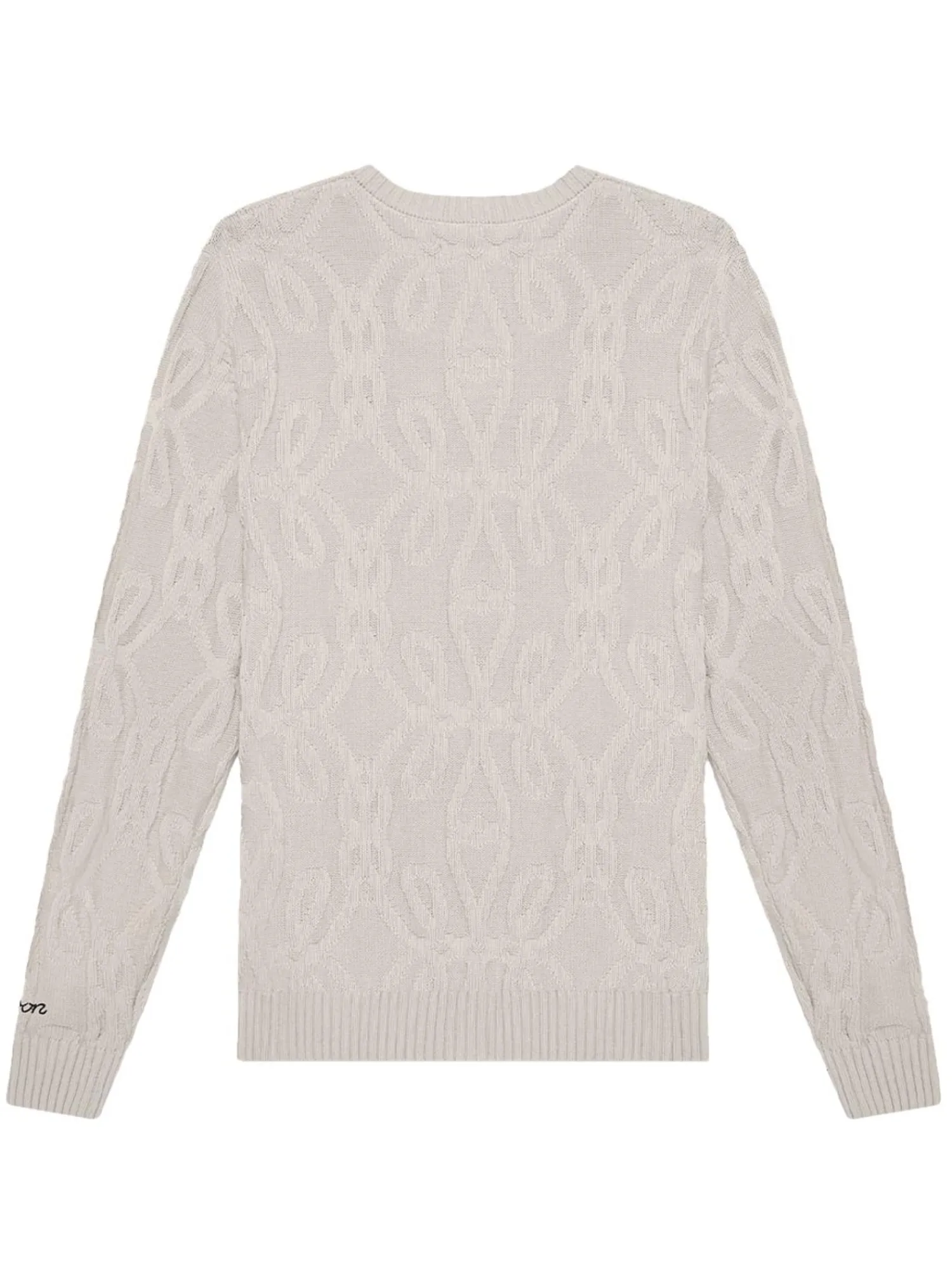 Malbon Jumpers|Monaco Knit Sweater - Ivory