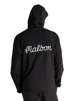 Malbon Jumpers|Performance Full Zip Shell Jacket - Black