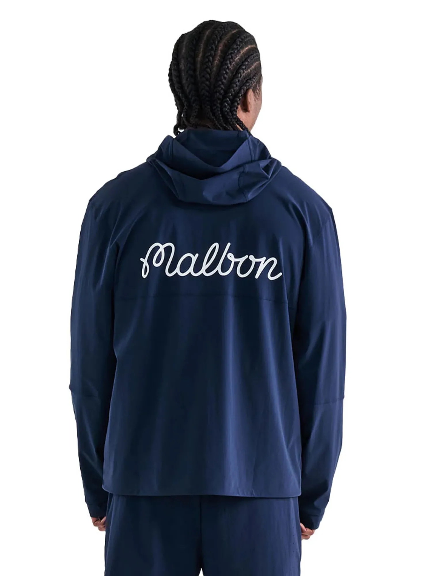Malbon Jumpers|Performance Full Zip Shell Jacket - Navy