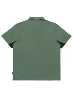 Malbon Shirts|Performance Pique Polo - Forest/Black