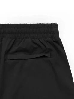 Malbon Shorts|Performance Poly Tech Short - Black