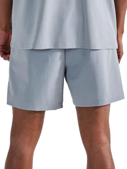 Malbon Shorts|Performance Poly Tech Short - Steel
