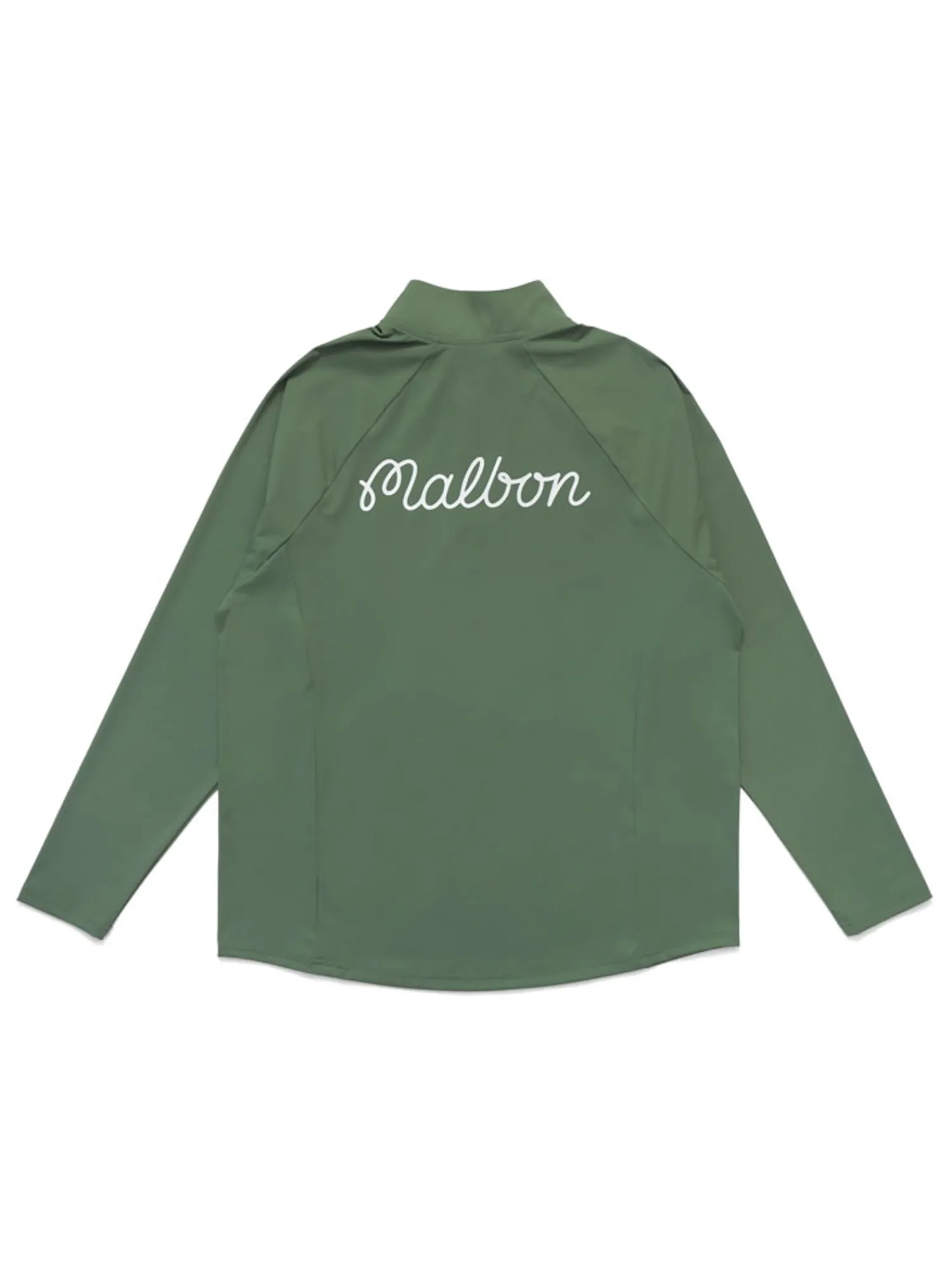 Malbon Jumpers|Performance Raglan Quarter Zip - Forest