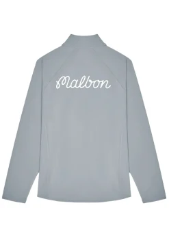 Malbon Jumpers|Performance Raglan Quarter Zip - Steel