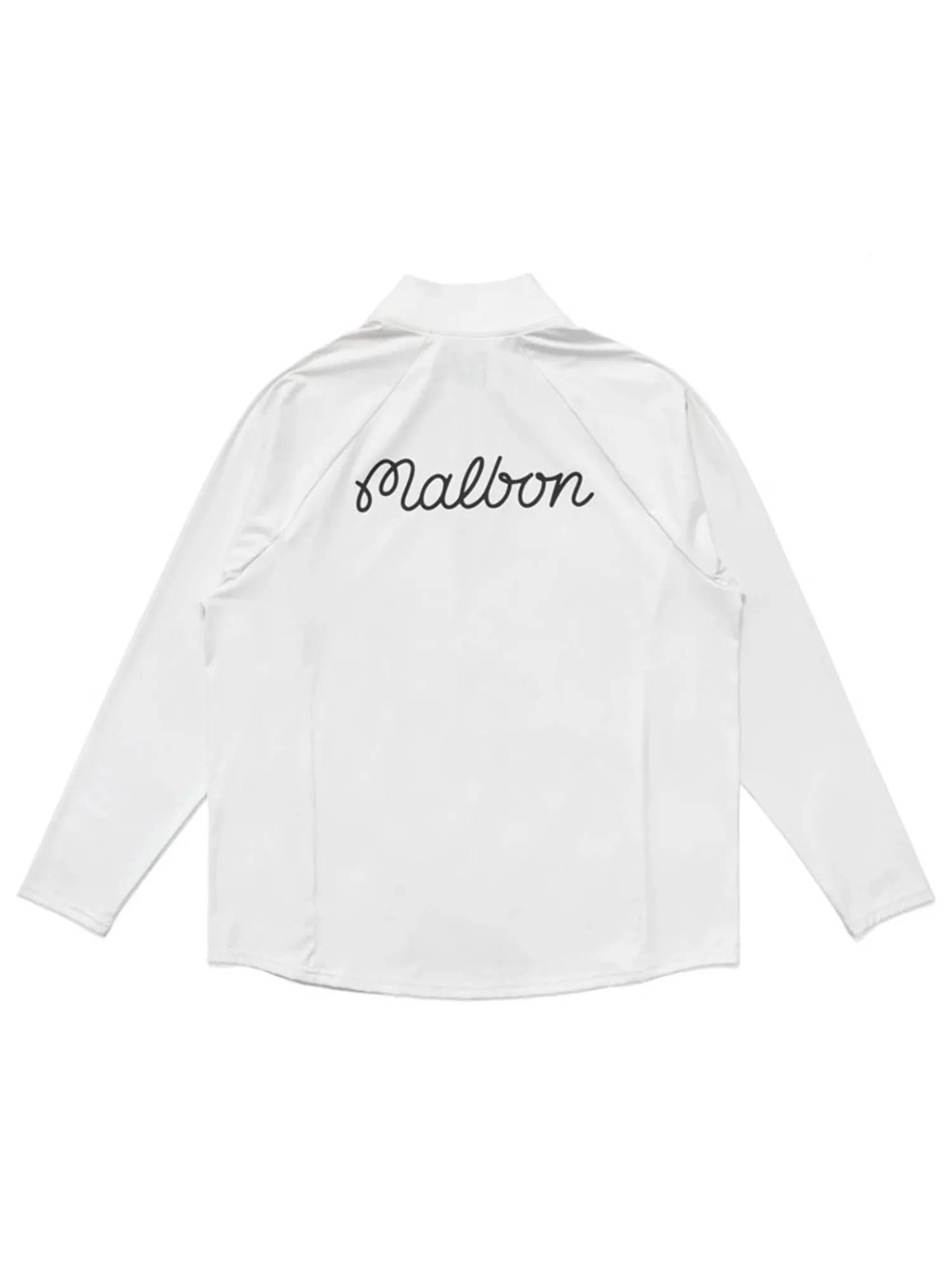 Malbon Jumpers|Performance Raglan Quarter Zip - White