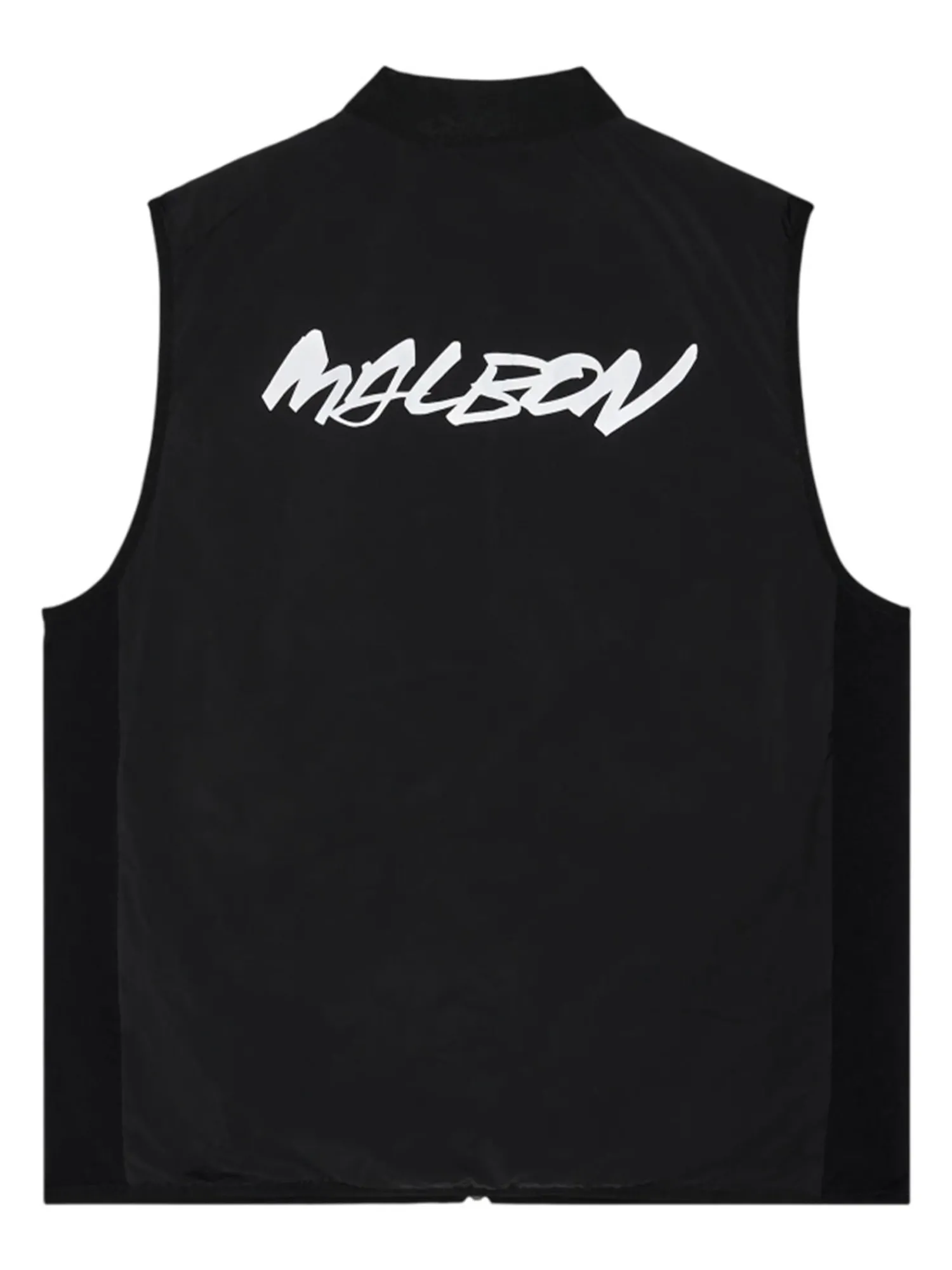 Malbon Vests|Poly Down Vest - Black
