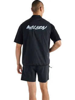 Malbon Vests|Poly Down Vest - Black