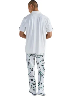 Malbon Shirts|Poly Performance Polo - White