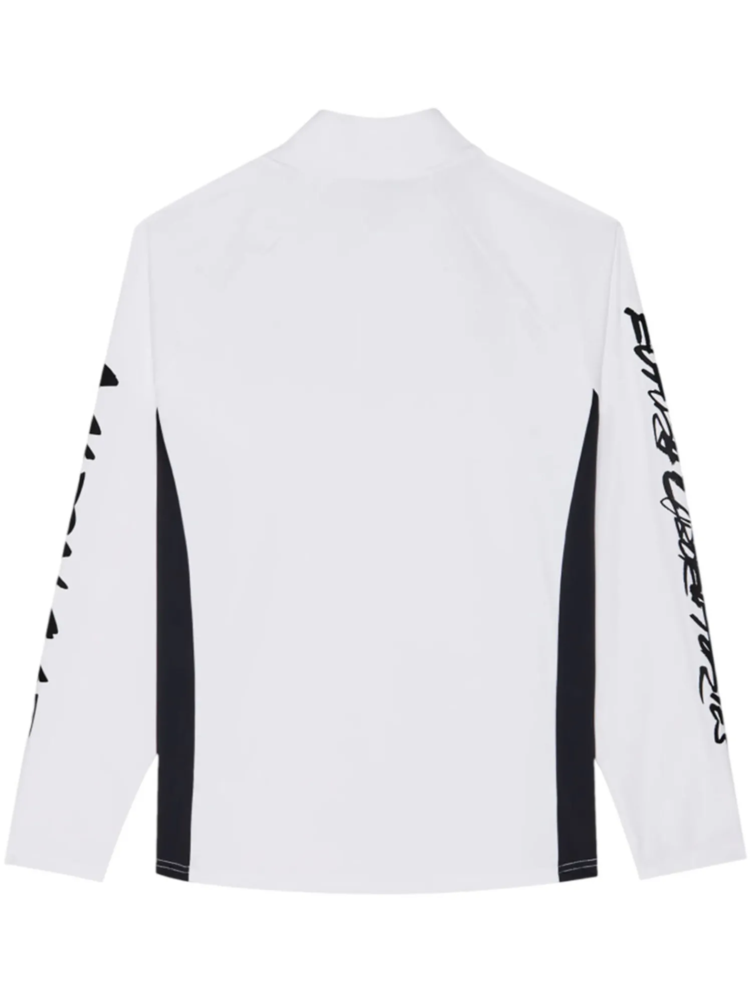 Malbon Jumpers|Poly Performance Quarter Zip - White
