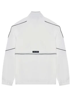 Malbon Jumpers|Wind & Rain Wear|Riva Nylon Jacket - White