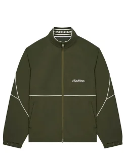 Malbon Jumpers|Wind & Rain Wear|Riva Nylon Jacket - Cypress Green