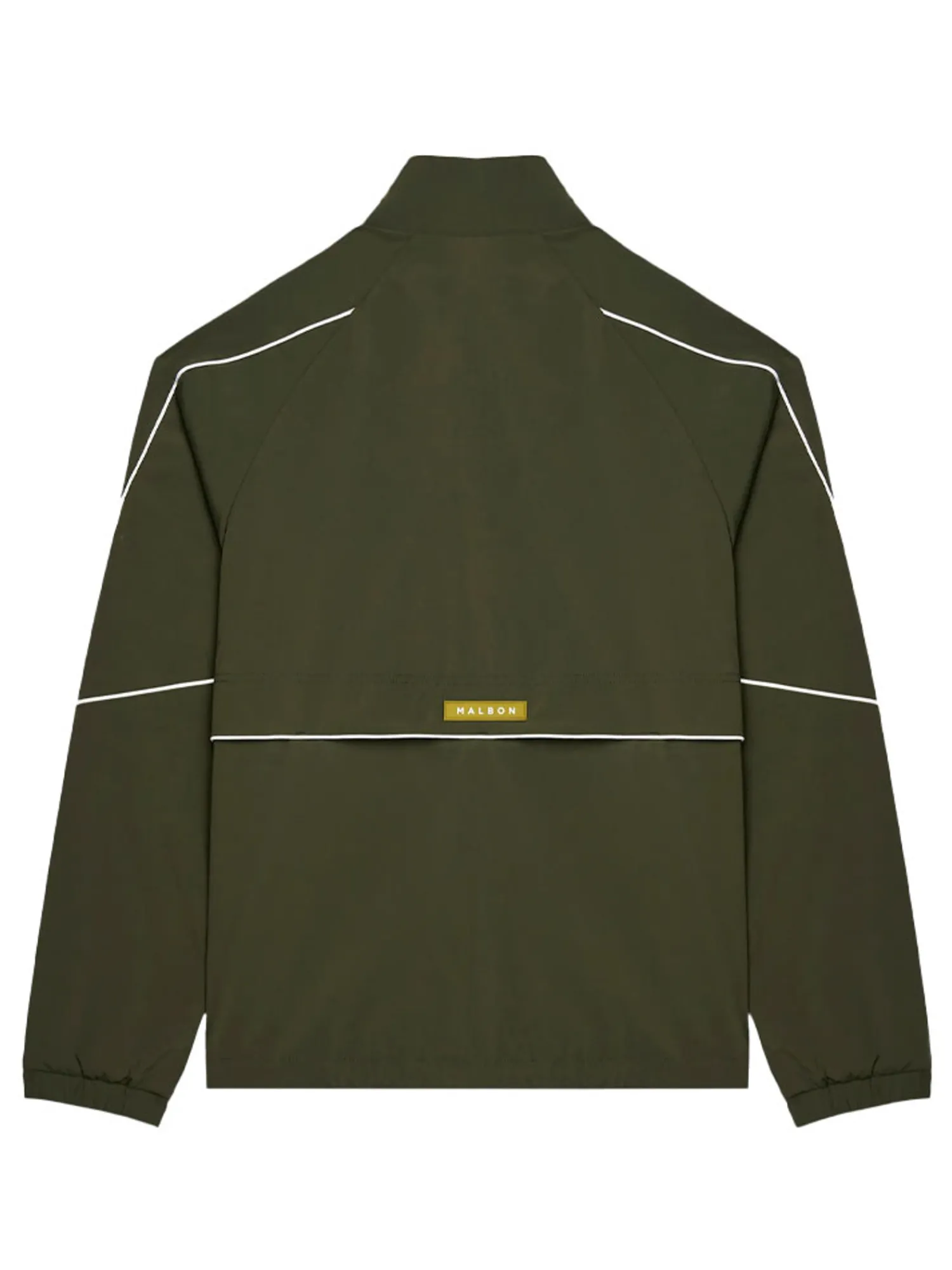 Malbon Jumpers|Wind & Rain Wear|Riva Nylon Jacket - Cypress Green