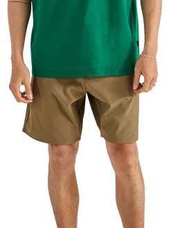 Malbon Shorts|Tonino Hybrid Short Solid - Dark Khaki