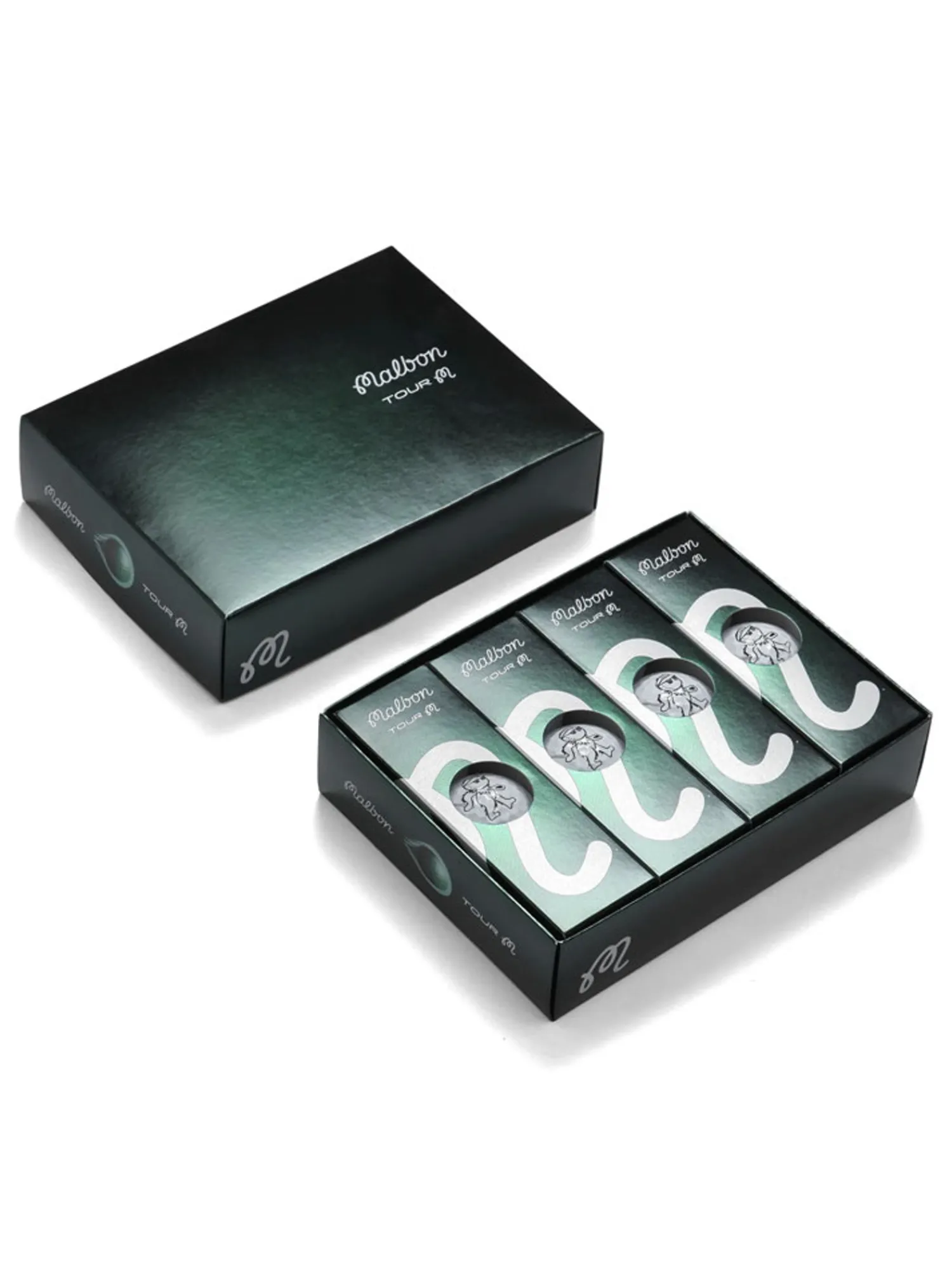 Malbon New Golf Balls|Tour M 'Dancing Buckets' Golf Balls