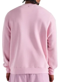 Malbon Jumpers|Two Man Scramble Crew Fleece - Pink