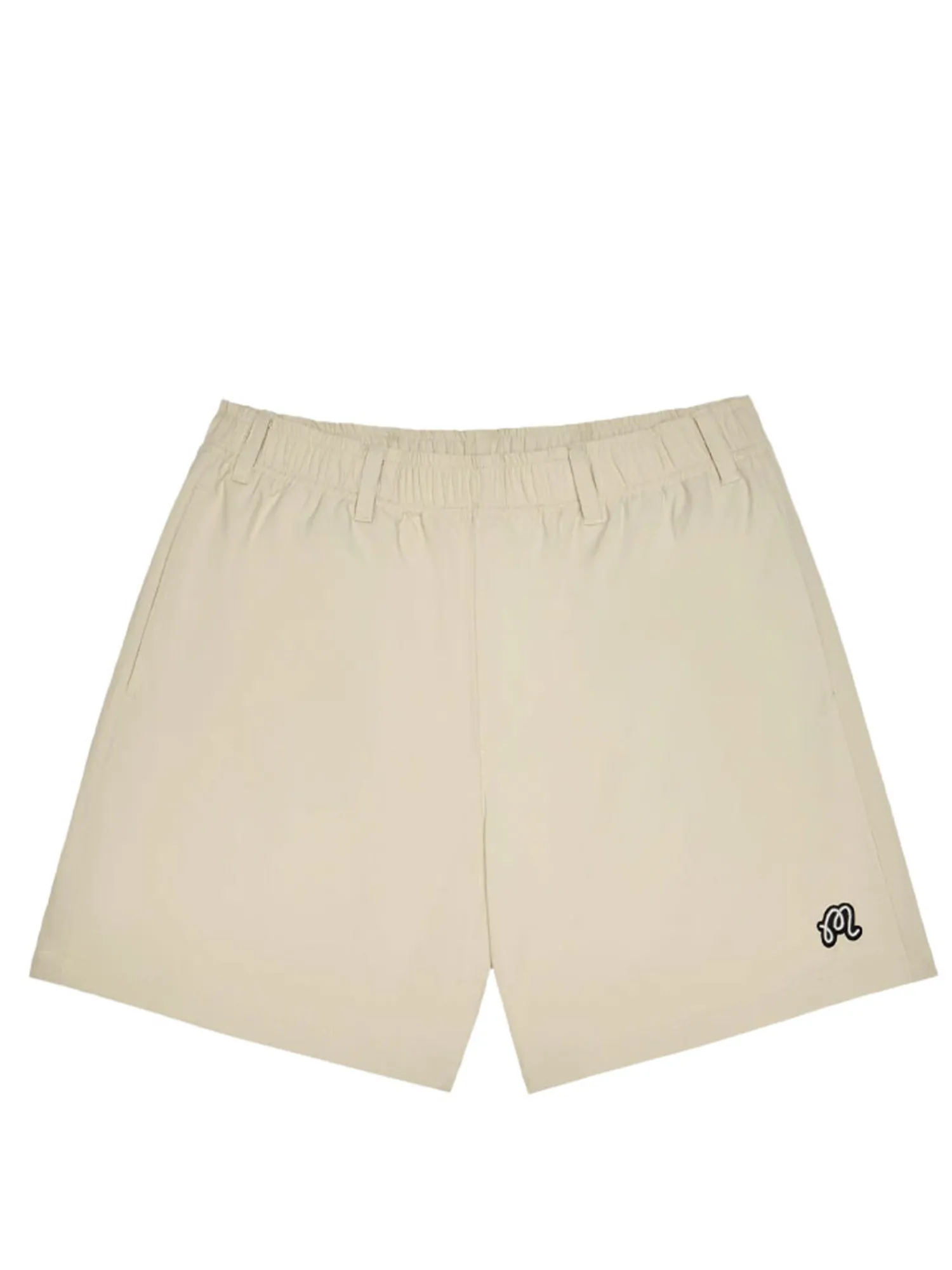 Malbon Shorts|Two Man Scramble Scooter Short - Light Khaki