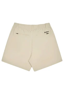 Malbon Shorts|Two Man Scramble Scooter Short - Light Khaki