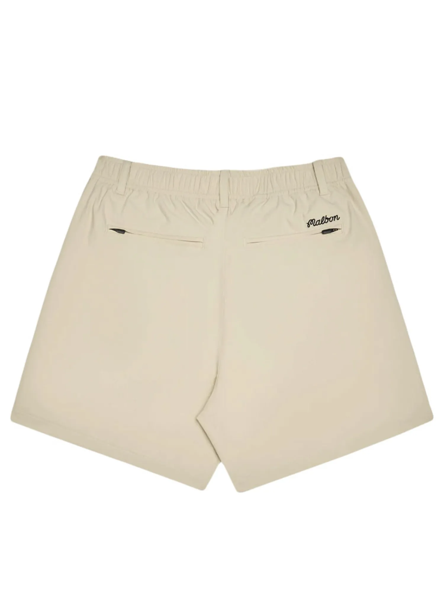 Malbon Shorts|Two Man Scramble Scooter Short - Light Khaki