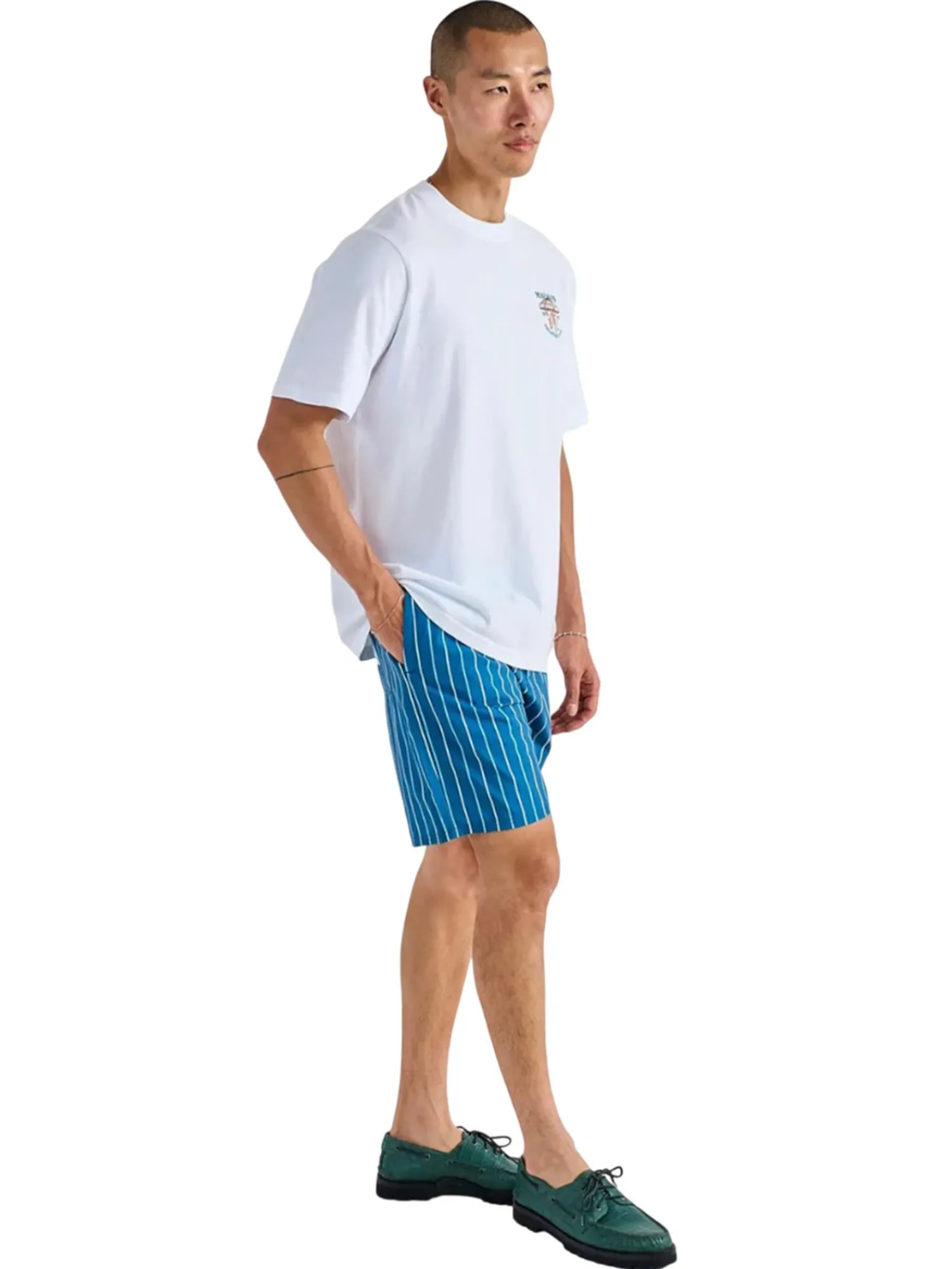 Malbon Shirts|Vacation Club SS Tee - White