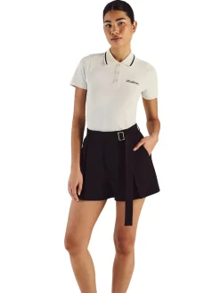 Malbon Shorts|Womens Amara Pleated Short - Black