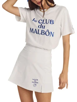 Malbon Skorts & Dresses|Womens Ella High Waisted Skort - White