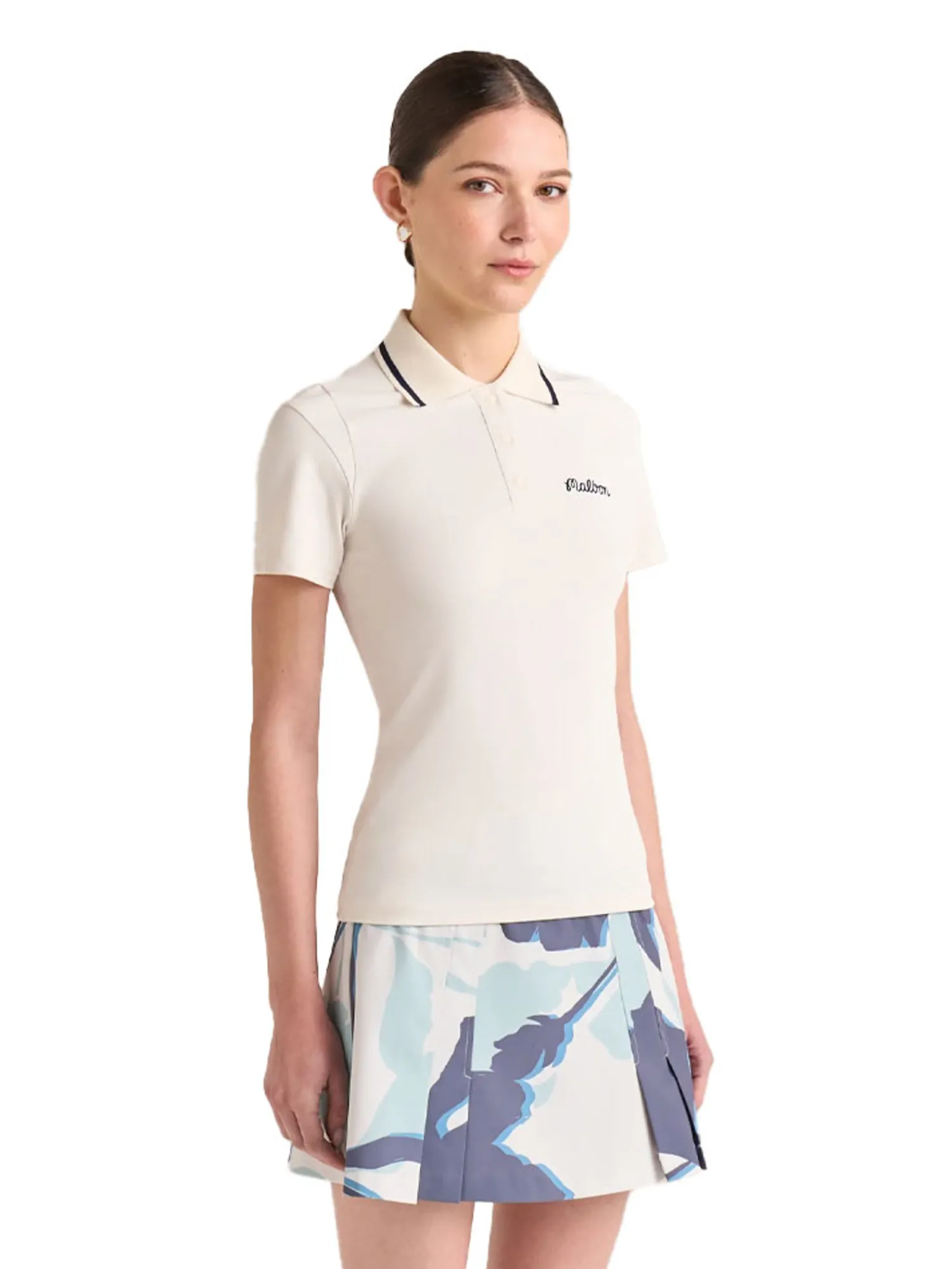 Malbon Shirts|Womens Paloma Polo - Ivory