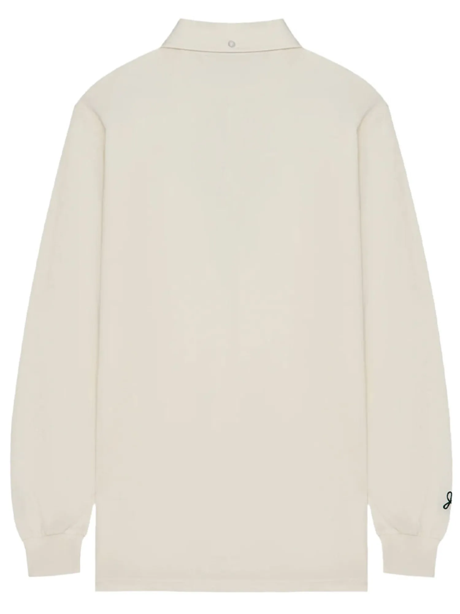 Malbon Shirts|x Jesper Parnevik Long Sleeve Modal Pique Polo - Cream