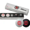Marvel Novelty Golf Balls|Golf Balls & Marker - 4 Pack Black Widow