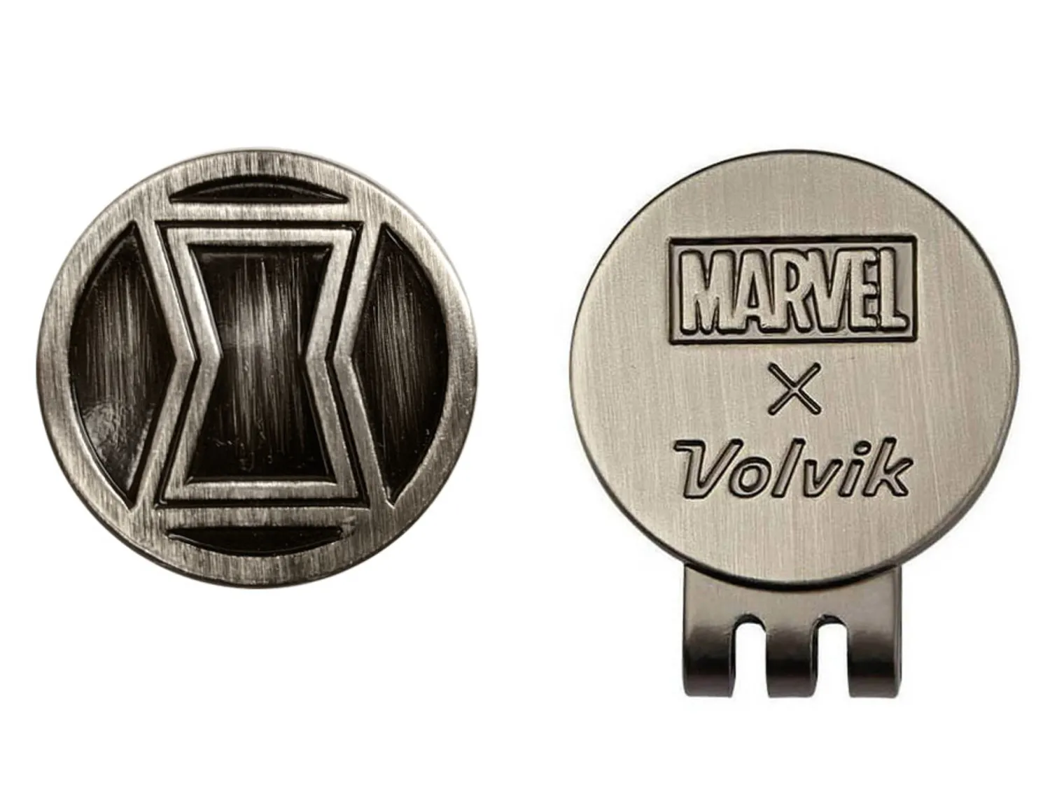 Marvel Novelty Golf Balls|Golf Balls & Marker - 4 Pack Black Widow